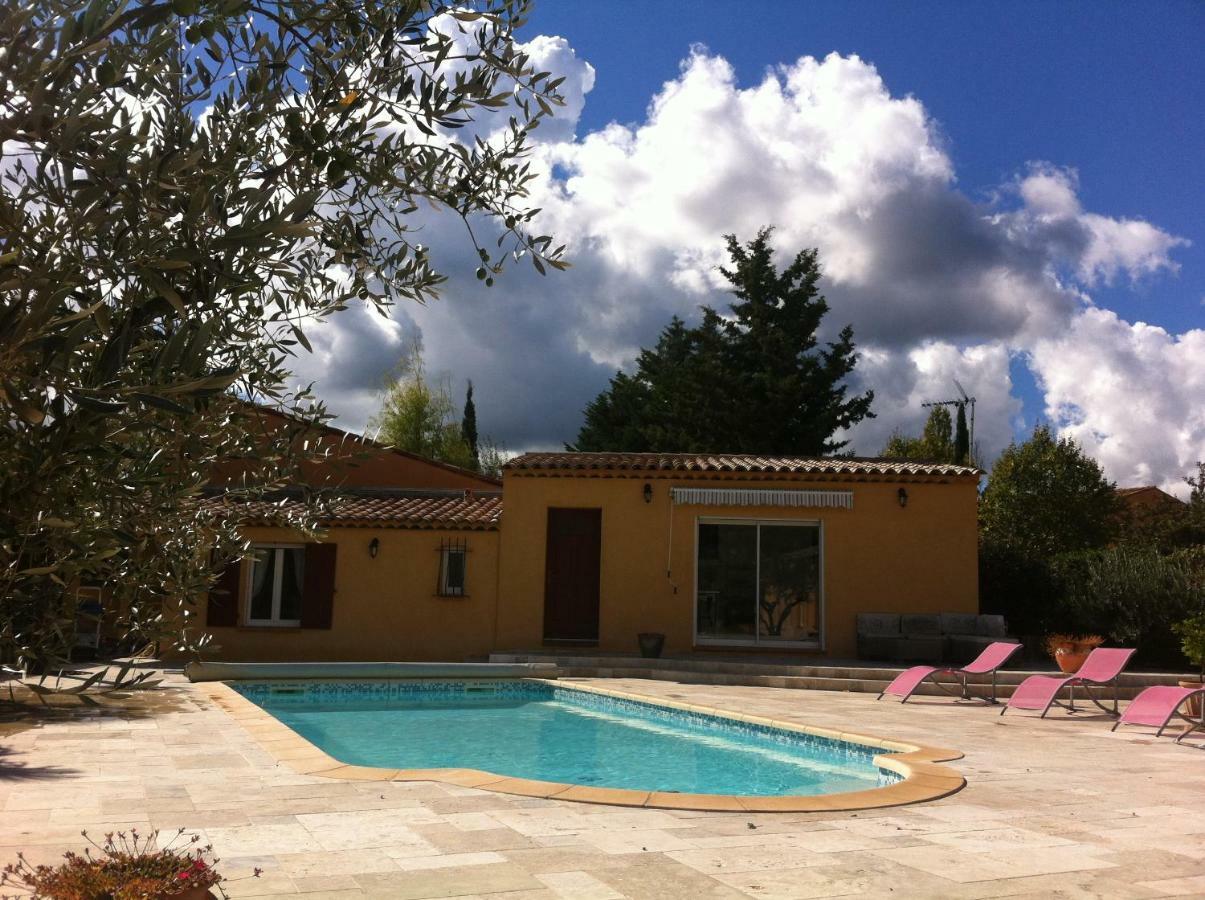 Les Cigales Des Pres Appartement Aups Exterior foto